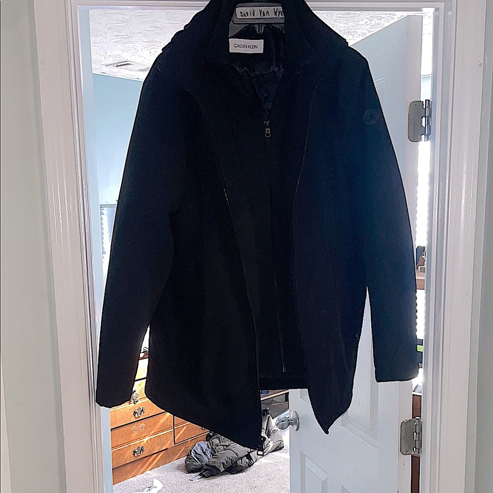 Calvin Klein Midnight Black Coat